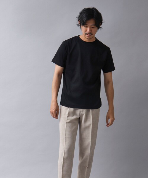 NOLLEY’S（ノーリーズ）の「【ACTIVE SECT】《限定展開 / 形態安定 / イージーケア》ソロテックスモクロディードレスTシャツ（Tシャツ/カットソー・メンズ・ブラック/ホワイト・S/M/L）」の21枚目の写真