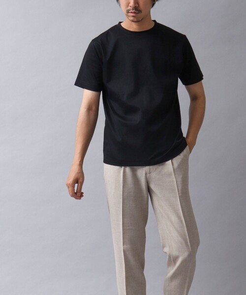 NOLLEY’S（ノーリーズ）の「【ACTIVE SECT】《限定展開 / 形態安定 / イージーケア》ソロテックスモクロディードレスTシャツ（Tシャツ/カットソー・メンズ・ブラック/ホワイト・S/M/L）」の22枚目の写真