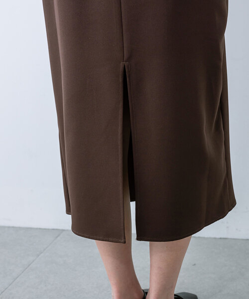 OLIVE des OLIVE(オリーブデオリーブ)の「【手洗い可能/オケージョン対応】後ろリボンドッキングワンピース(ドレス・レディース・ブラック/ブラウン/ブラック系その他/オフホワイト・FREE)」の16枚目の写真