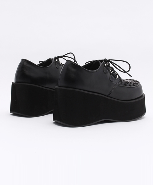 WEGO（ウィゴー）の「WEGO/ボリュームシューズ（ドレスシューズ・レディース・ピンク/ホワイト/ブラック/パープル・LARGE/MEDIUM）」の12枚目の写真