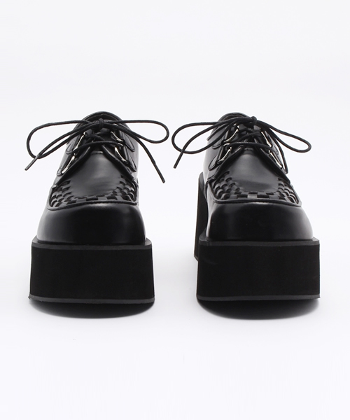 WEGO（ウィゴー）の「WEGO/ボリュームシューズ（ドレスシューズ・レディース・ピンク/ホワイト/ブラック/パープル・LARGE/MEDIUM）」の9枚目の写真