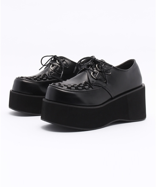 WEGO（ウィゴー）の「WEGO/ボリュームシューズ（ドレスシューズ・レディース・ピンク/ホワイト/ブラック/パープル・LARGE/MEDIUM）」の17枚目の写真