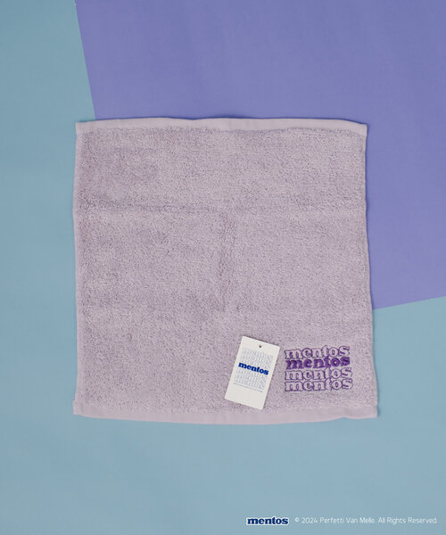 BIRTHDAY BAR(バースデイバー)の「【mentos メントス】アウトドアウォッシュタオル(ハンカチ/ハンドタオル・レディース・パープル/ブルー・0)」の10枚目の写真