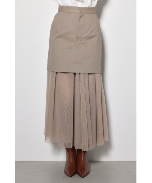 rienda(リエンダ)の「リバーシブルチュールスカート(スカート・レディース・ブラック/ブルー/ベージュ・SMALL/MEDIUM)」の15枚目の写真