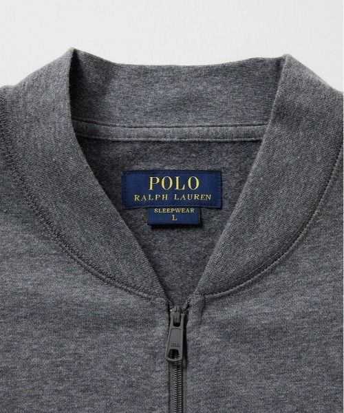 POLO RALPH LAUREN（ポロ ラルフ ローレン）の「【POLO RALPH LAUREN】ブラッシュドフリース ジップアップジャケット（ルームウェア/パジャマ・メンズ・ヘザーチャコール/ネイビー/ブラック・LARGE/X-LARGE/MEDIUM）」の13枚目の写真