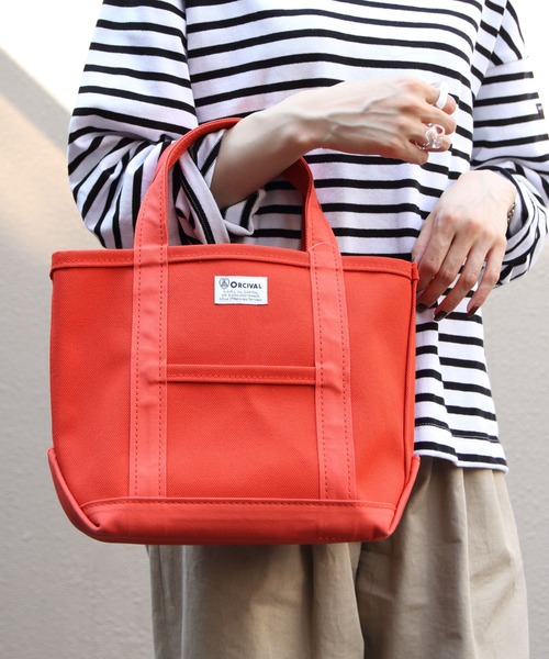 ORCIVAL 　トート　s ORCIVAL/オーシバル トートバッグS ソリッド TOTE BAG S SOLID