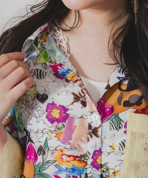 ScoLar(スカラー)の「ScoLar/スカラー パッチワーク刺繍レースOP(ワンピース・レディース・その他1/その他2・FREE)」の10枚目の写真