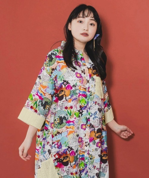 ScoLar(スカラー)の「ScoLar/スカラー パッチワーク刺繍レースOP(ワンピース・レディース・その他1/その他2・FREE)」の9枚目の写真