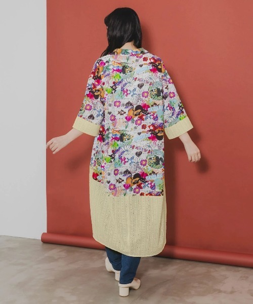 ScoLar(スカラー)の「ScoLar/スカラー パッチワーク刺繍レースOP(ワンピース・レディース・その他1/その他2・FREE)」の6枚目の写真