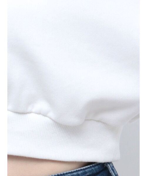 RESEXXY（リゼクシー）の「【ディズニーコレクション】クロップドルーズスウェット（スウェット・レディース・ホワイト/ラベンダー・FREE）」の17枚目の写真