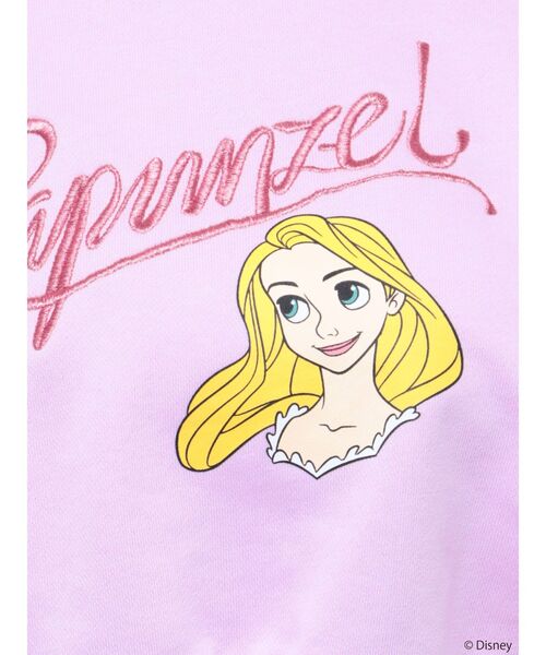 RESEXXY（リゼクシー）の「【ディズニーコレクション】クロップドルーズスウェット（スウェット・レディース・ホワイト/ラベンダー・FREE）」の20枚目の写真