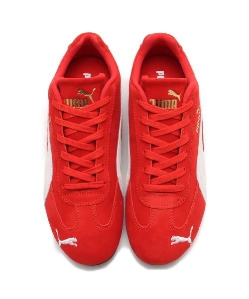 PUMA(プーマ)の「PUMA SPEEDCAT OG / プーマ スピードキャット OG(スニーカー・メンズ・レッド・25.0cm/24.5cm/24.0cm/23.5cm/23.0cm/30.0cm/29.0cm/28.5cm/28.0cm/27.0cm/26.5cm/26.0cm/22.5cm/27.5cm/25.5cm)」の2枚目の写真