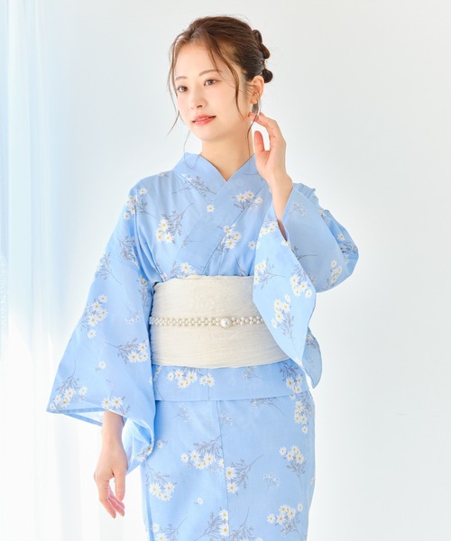 セール】1人で着られる セパレート浴衣 3点セット（セパレート