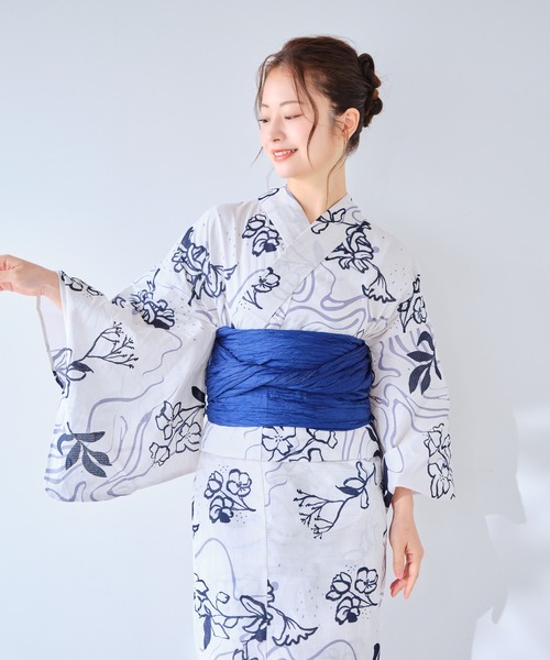 セール】1人で着られる セパレート浴衣 3点セット（セパレート