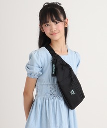 FUNALIVE（ファンアライブ）の「【OUTDOOR】ラバーロゴプレート 前面ファスナーポケット ポリエステル ウエストボディバッグ（ボディバッグ/ウエストポーチ・キッズ）」
