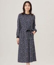 J.PRESS Ladies（J.プレス レディス）の「【洗える】スパンウェーブフラワープリント ワンピース（ワンピース）」