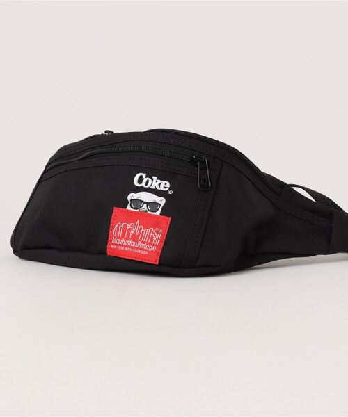 Manhattan Portage（マンハッタンポーテージ）の「Alleycat Waist Bag Coca-Cola（ボディバッグ/ウエストポーチ・メンズ・ブラック・X-SMALL）」の14枚目の写真