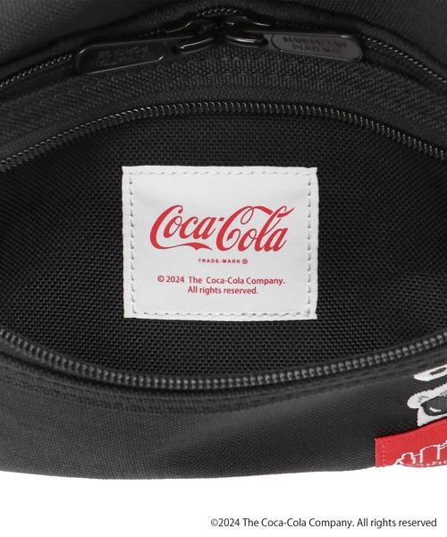 Manhattan Portage（マンハッタンポーテージ）の「Alleycat Waist Bag Coca-Cola（ボディバッグ/ウエストポーチ・メンズ・ブラック・X-SMALL）」の2枚目の写真
