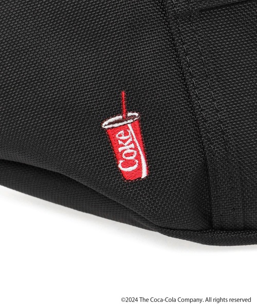 Manhattan Portage（マンハッタンポーテージ）の「Alleycat Waist Bag Coca-Cola（ボディバッグ/ウエストポーチ・メンズ・ブラック・X-SMALL）」の12枚目の写真