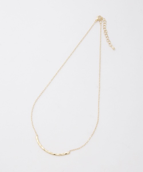 NANO universe（ナノユニバース）の「ラウンドバーネックレス（ネックレス・レディース・ゴールド/シルバー・FREE）」の5枚目の写真