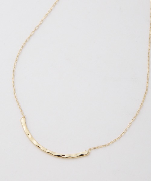 NANO universe（ナノユニバース）の「ラウンドバーネックレス（ネックレス・レディース・ゴールド/シルバー・FREE）」の6枚目の写真