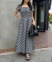 one after another NICE CLAUP | 【新色追加】スタイルアップシャーリングワンピース(ワンピース)