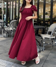 one after another NICE CLAUP | 【新色追加】スタイルアップシャーリングワンピース(ワンピース)