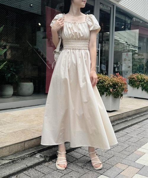 ラップワンピース シャーリング 膝丈 夏 パーティー ワンピ 楽天市場】【SALE／14%OFF】【低身長向けサイズあり】フロント
