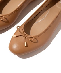 fitflop(フィットフロップ)の「DELICATO BOW SOFT LEATHER BALLET FLATS DELICATO BOW SOFT レザー バレエ フラット(パンプス)」