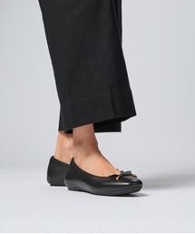 fitflop（フィットフロップ）の「DELICATO BOW SOFT LEATHER BALLET FLATS / DELICATO BOW SOFT レザー バレエ フラット（パンプス）」
