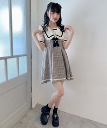 セーラー風ワンピース