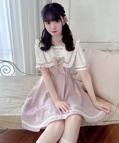 ROJITA（ロジータ）の「セーラー風ワンピース（ワンピース