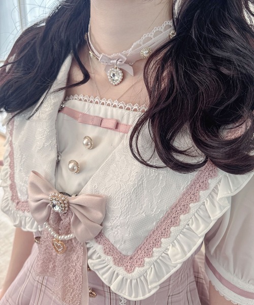 ROJITA(ロジータ)の「セーラー風ワンピース(ワンピース・レディース・ベージュ/ピンク/ブラック・FREE)」の8枚目の写真