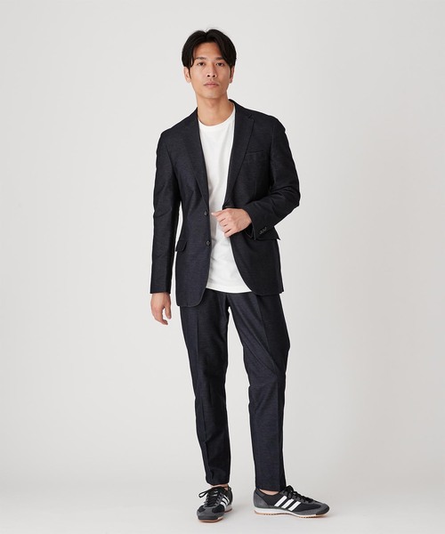 【セール】インレイデニムスラックス（スラックス）｜B.C STOCK（ベーセーストック）