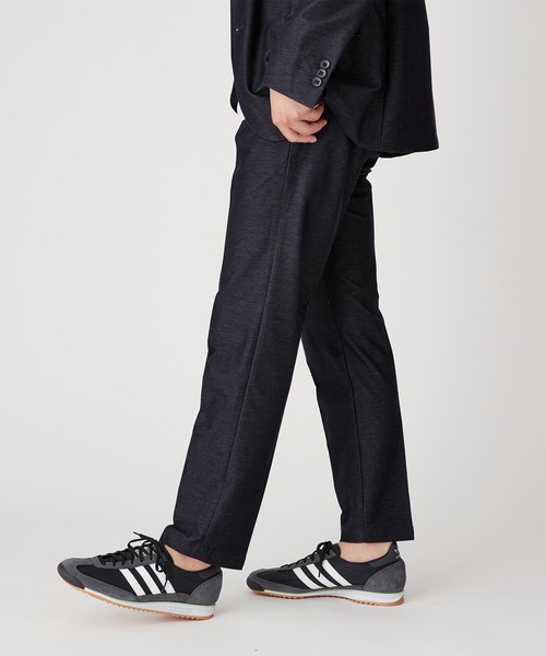 【セール】インレイデニムスラックス（スラックス）｜B.C STOCK（ベーセーストック）