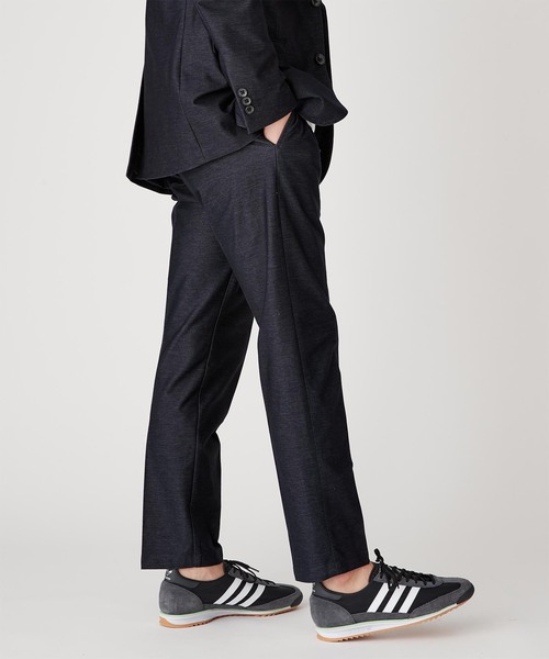 【セール】インレイデニムスラックス（スラックス）｜B.C STOCK（ベーセーストック）