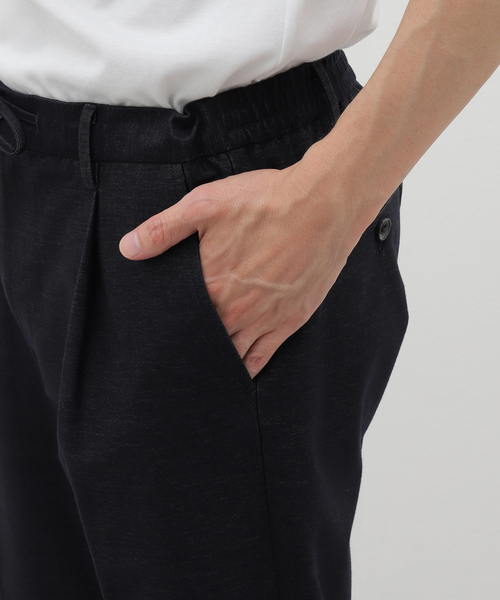 【セール】インレイデニムスラックス（スラックス）｜B.C STOCK（ベーセーストック）