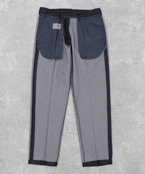 【セール】インレイデニムスラックス（スラックス）｜B.C STOCK（ベーセーストック）