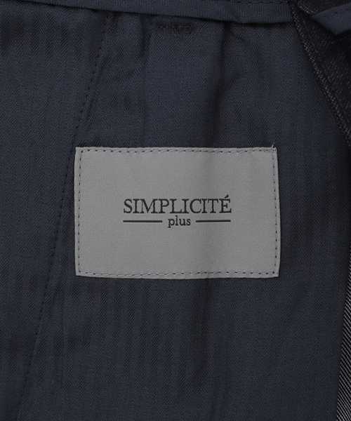 【セール】インレイデニムスラックス（スラックス）｜B.C STOCK（ベーセーストック）