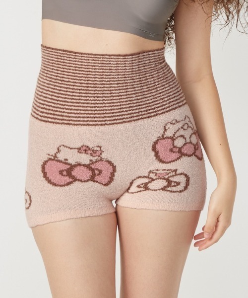 Sloggi(スロギー)の「【冷え性対策。ふんわりあったかい、腹巻付き】スロギーG063 ハローキティ 腹巻付きニットパンツ sloggi G063 KPT2(その他アンダーウェア/インナー・レディース・オレンジ/ネイビー/ホワイト/グレー・M-LL)」の21枚目の写真