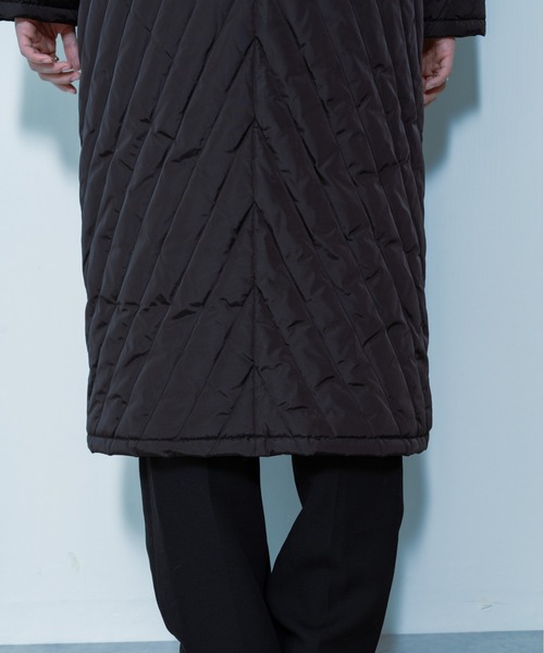 DOLLUPOOPS（ドールアップウップス）の「ビッグカラーキルティングアウター（その他アウター・レディース・カーキ/ブラック・38）」の11枚目の写真