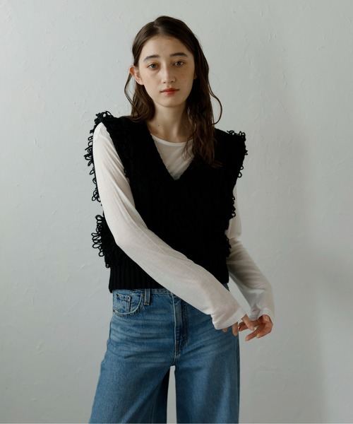 model：H164 着用サイズ：FREE