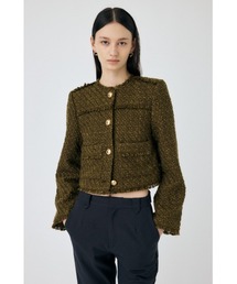 MOUSSY | COMPACT TWEED ジャケット(その他アウター)