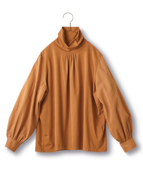 セール】サニークラウズ 袖だけブラウスタートル〈レディース〉（T