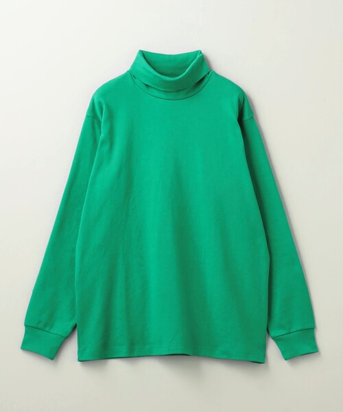 UNITED ARROWS & SONS(ユナイテッドアローズアンドサンズ)の「<DRESS> Plain Turtle/タートルネックカットソー(Tシャツ/カットソー・メンズ・グレー/ターコイズブルー/ブラック/ホワイト/パープル/オレンジ/ケリーグリーン・L/M)」の4枚目の写真