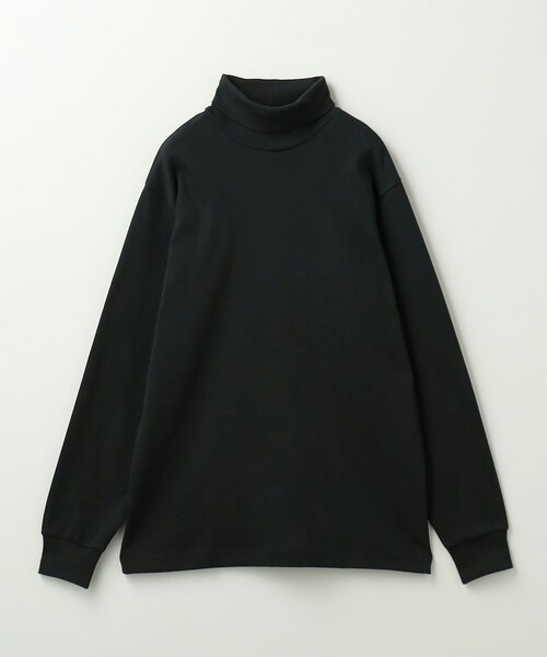 UNITED ARROWS & SONS(ユナイテッドアローズアンドサンズ)の「<DRESS> Plain Turtle/タートルネックカットソー(Tシャツ/カットソー・メンズ・グレー/ターコイズブルー/ブラック/ホワイト/パープル/オレンジ/ケリーグリーン・L/M)」の2枚目の写真