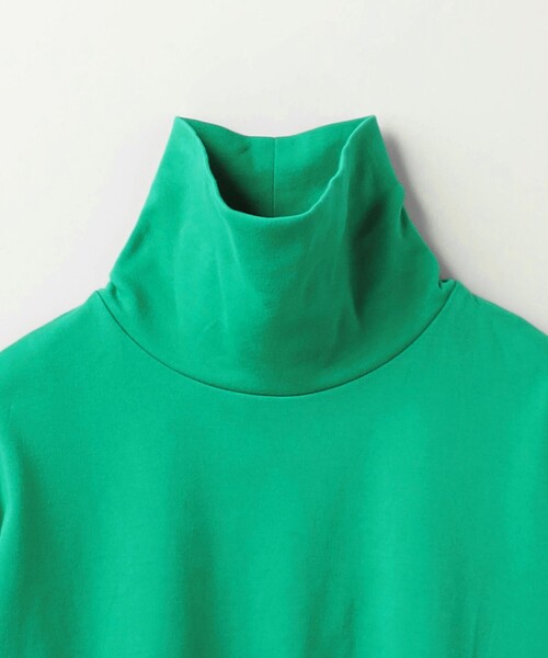 UNITED ARROWS & SONS(ユナイテッドアローズアンドサンズ)の「<DRESS> Plain Turtle/タートルネックカットソー(Tシャツ/カットソー・メンズ・グレー/ターコイズブルー/ブラック/ホワイト/パープル/オレンジ/ケリーグリーン・L/M)」の10枚目の写真