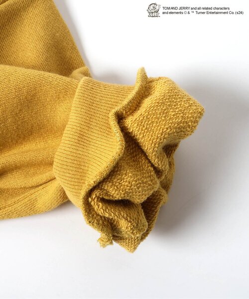 Tom＆Jerry（トムアンドジェリー）の「トムとジェリーコラボ　トレーナー（スウェット・キッズ・アイボリー/チャコール/イエロー/パープル・80/90/100/110/120/130/140）」の14枚目の写真