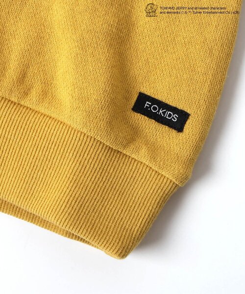 Tom＆Jerry（トムアンドジェリー）の「トムとジェリーコラボ　トレーナー（スウェット・キッズ・アイボリー/チャコール/イエロー/パープル・80/90/100/110/120/130/140）」の15枚目の写真