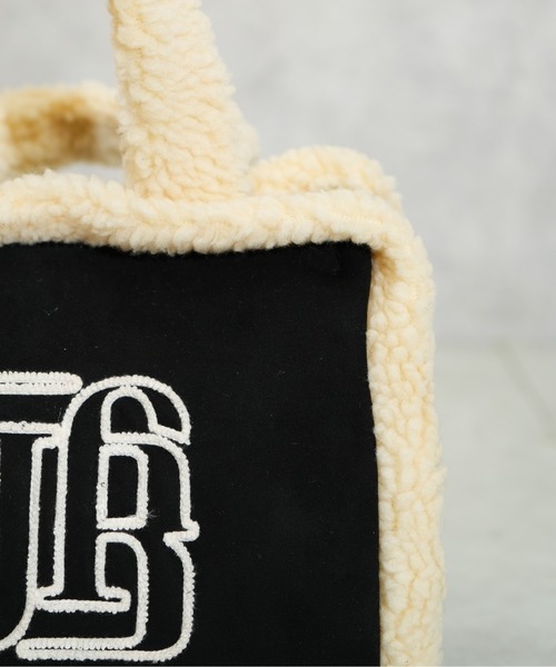 GYDA（ジェイダ）の「【GYDA/ジェイダ】 FAKE MOUTON SERIES フェイクムートンバッグ（ハンドバッグ・レディース・キャメル/ブラック・FREE）」の15枚目の写真